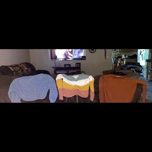 3 girl sweaters